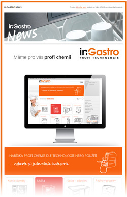 in-Gastro NEWS - Novinky v nabídce chemie