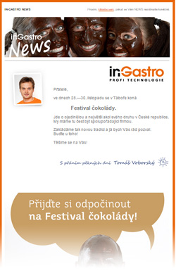 in-Gastro NEWS - Pozvánka na Festival čokolády